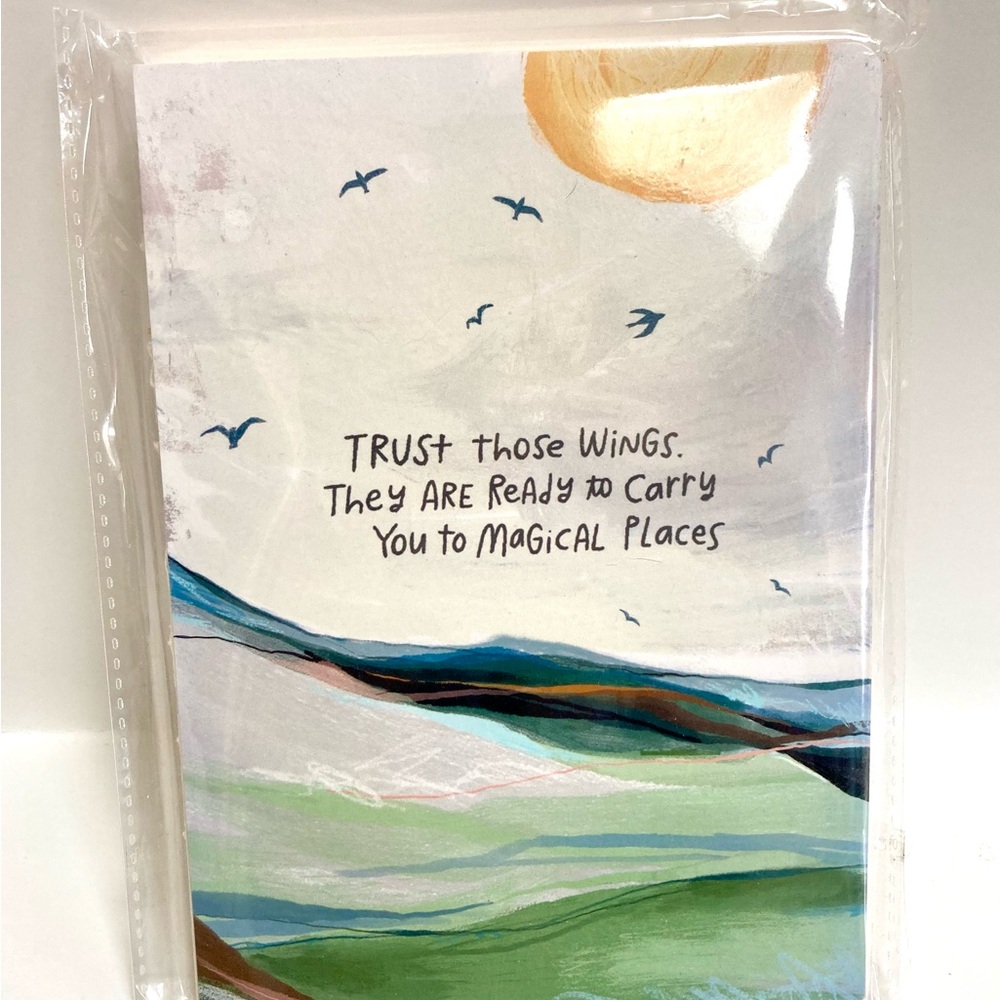 Trust Those Wings Inspirational Journal Brand New NIB sealed Notebook Eliza Todd